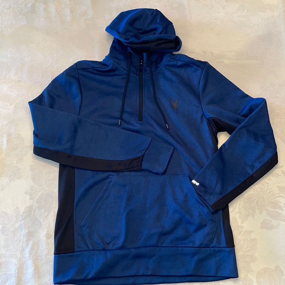 Spyder 1/4 Zip Hooded Pullover - NWT